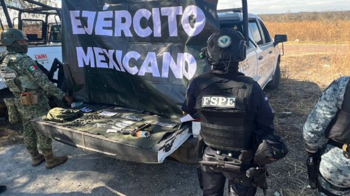 Aseguran armas, vehículos robados y drogas en Valle de Santiago