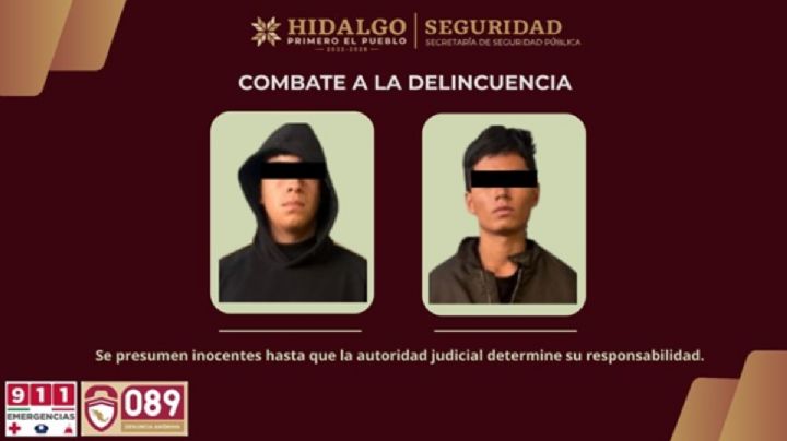 C5i capta presuntos responsables de robo violento de vehículos