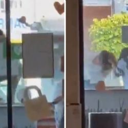 Día del Amor: Pelean dos mujeres afuera de un Starbucks en Celaya | VIDEO
