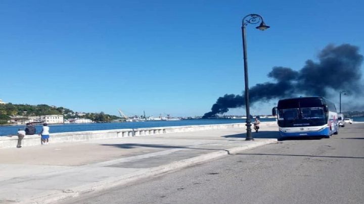 Crisis en Cuba: se incendia la refinería Ñico López, en La Habana