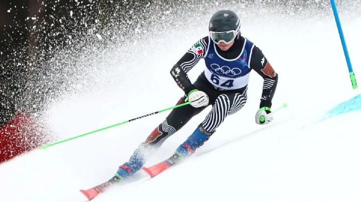 Juegos Olímpicos de Invierno 2026: así le fue al mexicano Lasse Gaxiola en el esquí alpino