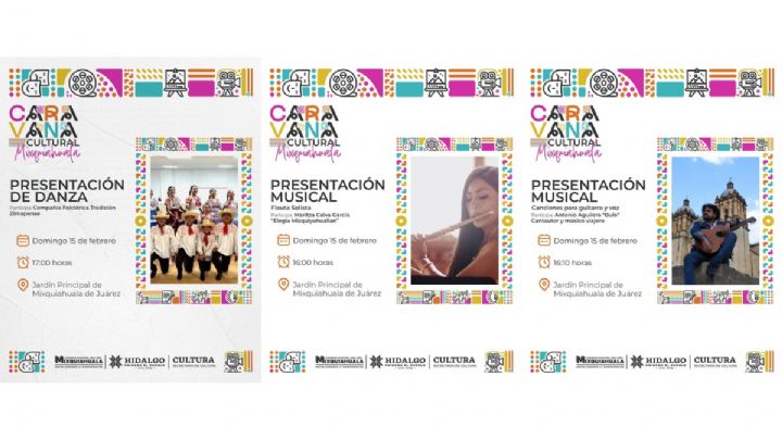¡Prepárate para este domingo! Caravana Cultural llega a Mixquiahuala
