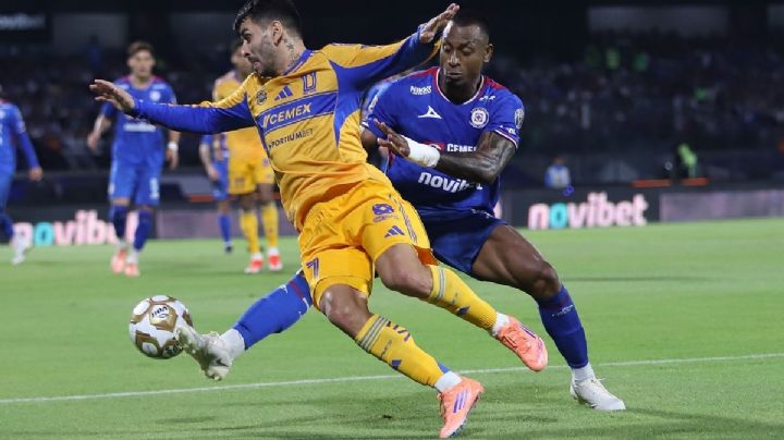 Cruz Azul vs Tigres: la "máquina" se impone y trepa al subliderato detrás de Chivas