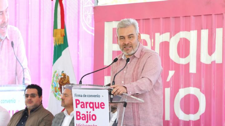 Con el Parque Bajío, Michoacán encabeza estrategia nacional de industrialización: Bedolla