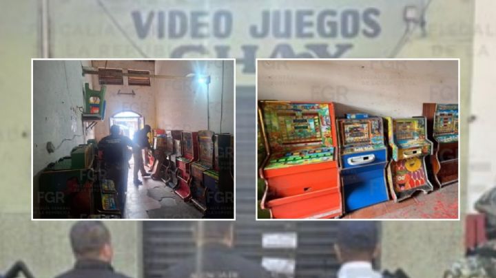 Detienen a 1 persona en cateo de negocios de máquinas tragamonedas en Orizaba y Cosamaloapan