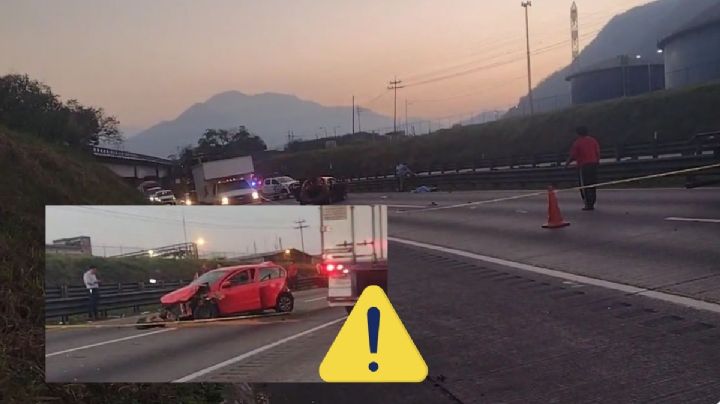 Muere mujer y dos menores resultan heridos tras choque en autopista Orizaba-Córdoba