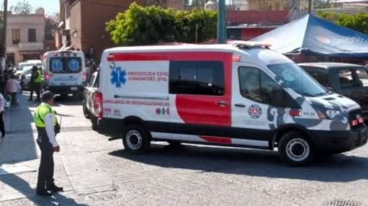 Explota pirotecnia en cortejo fúnebre en Comonfort; hay 4 lesionados