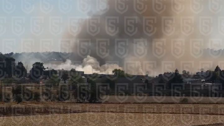 Se incendia pastizal en Zinacantepec, Edomex; llaman a extremar precaciones