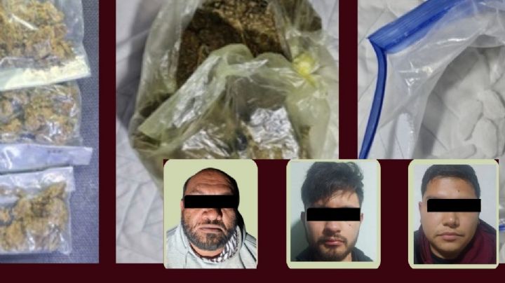 Decomisan casi 2 mil dosis de droga en puntos de venta en Tepeji y Tulancingo