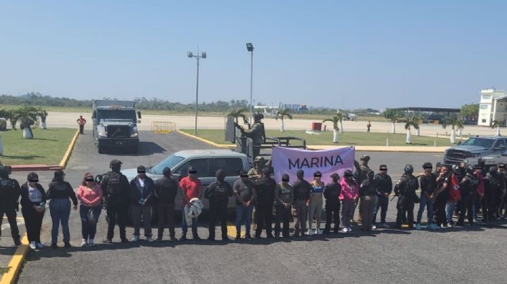 En 13 cateos en Veracruz y Boca del Río: 14 detenidos y una víctima liberada