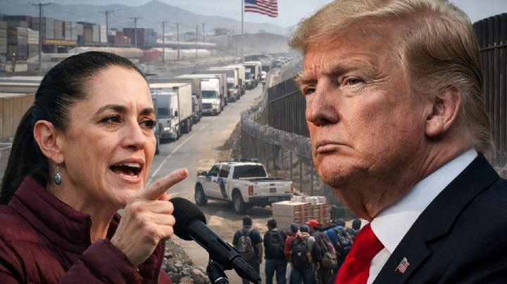 Sheinbaum responde a aranceles de Trump y defiende a migrantes