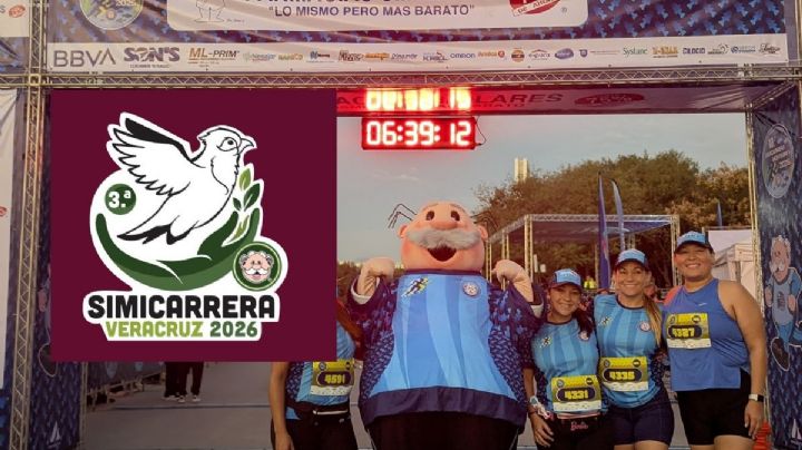 Simicarrera 2026: horarios de cierres viales en Veracruz y Boca del Río este 22 de febrero