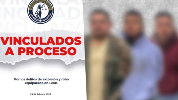 Se decían miembros de un grupo delictivo para extorsionar en León; ya están bajo proceso