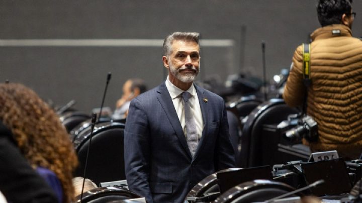 Sergio Mayer regresa a la Cámara de Diputados tras aparecer en reality y se disculpa