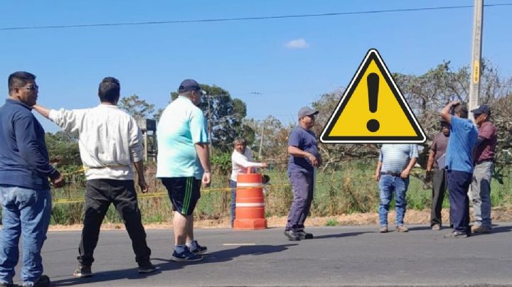Pobladores bloquean carretera Coatzacoalcos-Minatitlán hoy 25 de febrero; esto exigen