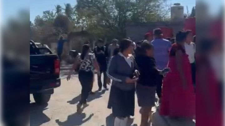 Detienen a seis tras disparos frente a Colegio de Bachilleres en San Blas Atempa, Oaxaca