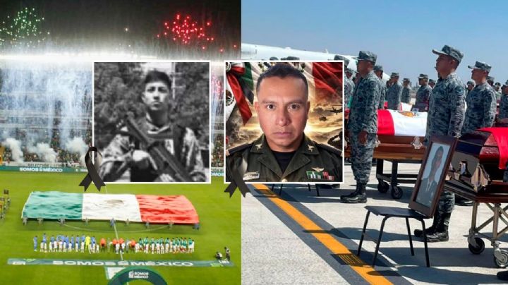 Homenajean a Jorge y Saúl, elementos de la Guardia Nacional de Veracruz muertos en operativo vs. El Mencho