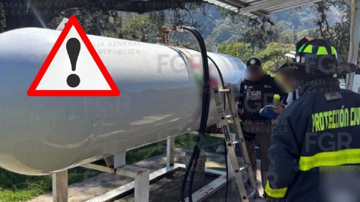 Aseguran presunta gasera ilegal en Jilotepec, Veracruz, tras cateo; hay un detenido