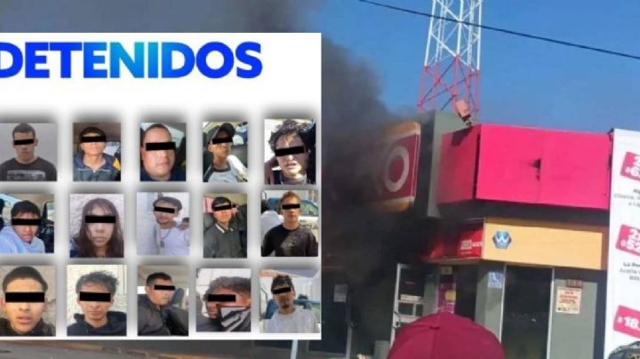 "Galería de narcoterroristas" en León, ellos atacaron tiendas Oxxo
