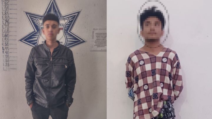 Detienen a presunto agresor y a joven con marihuana en Mineral de la Reforma