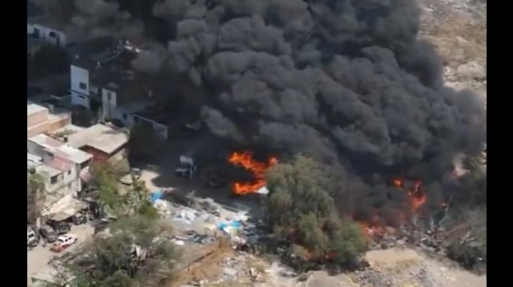 VIDEO: Se registra fuerte incendio en Cerrito de Jerez