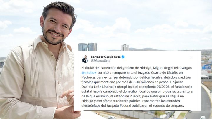 Miguel Tello, titular de Planeación, responde ante señalamientos por amparo