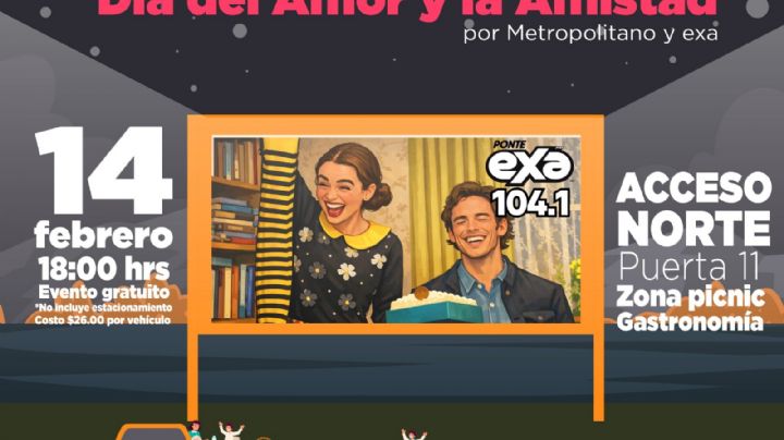 San Valentín en el Parque Metropolitano: anuncian función de Auto Cinema