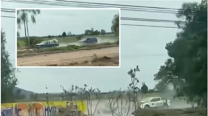 Persecución de huachicoleros y Policía en Mixquiahuala; así acabó | VIDEO