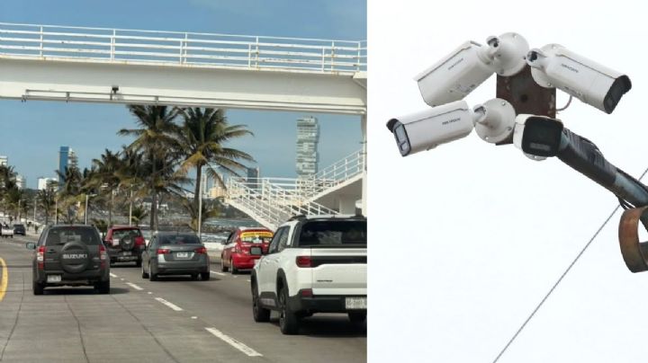 Desmienten instalación de fotomultas en Boca del Río; cámaras son de vigilancia