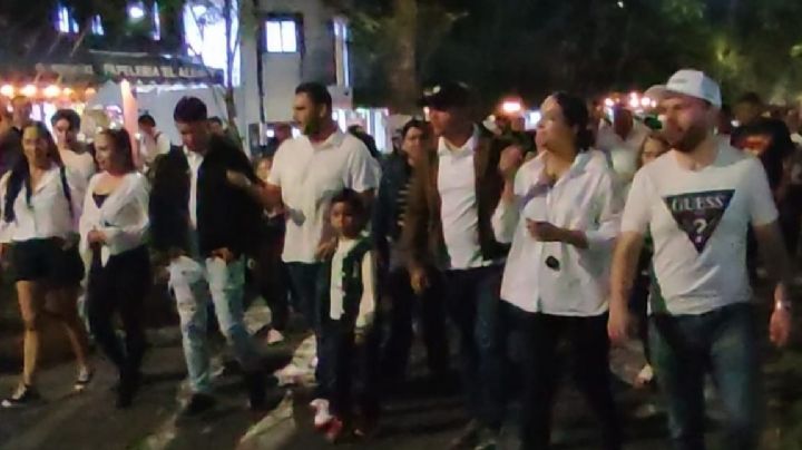 “Tequila, Tequila” resuena en marcha tras prisión del alcalde Diego N