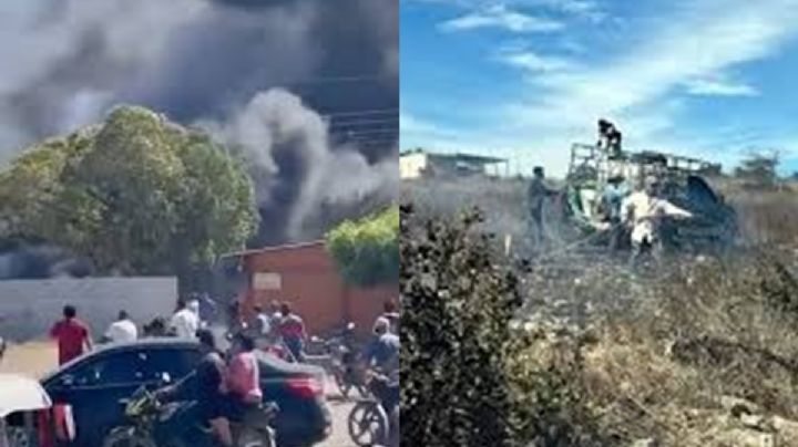 VIDEO: Explotan pipa y polvorín en Oaxaca; hay 3 muertos