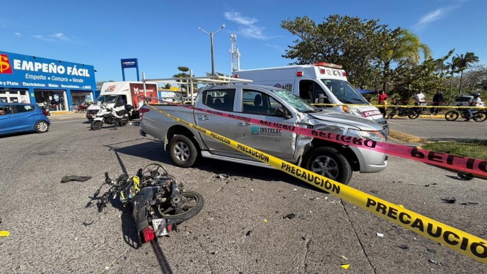 Accidente en Puente Moreno deja un joven muerto y otro herido en Veracruz