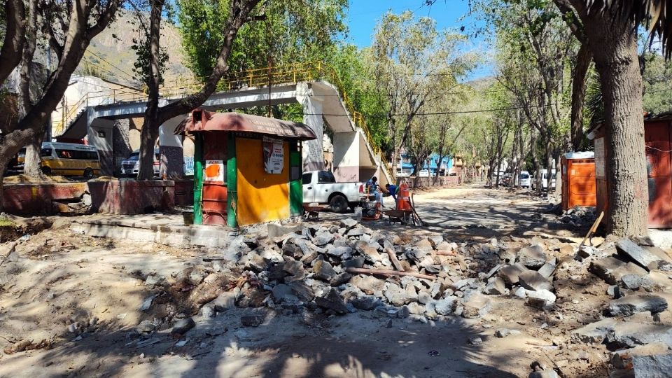 Así va el avance de lo que será el nuevo mercado de comerciantes ambulantes en Pachuca