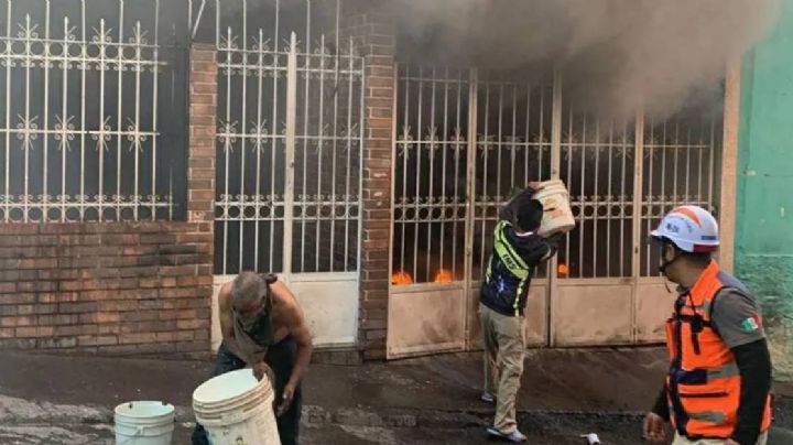 Queman 6 fachadas de casas en Pénjamo; sicarios disparan y huyen