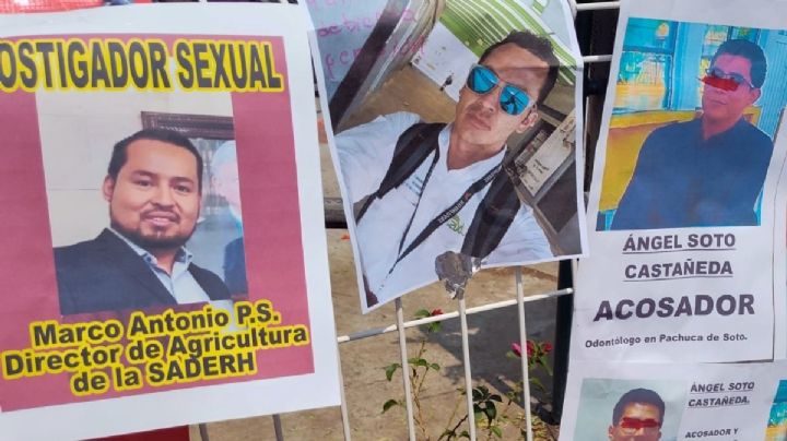 Menchaca pide formalizar denuncias contra funcionarios exhibidos en tendedero del 8M en Pachuca