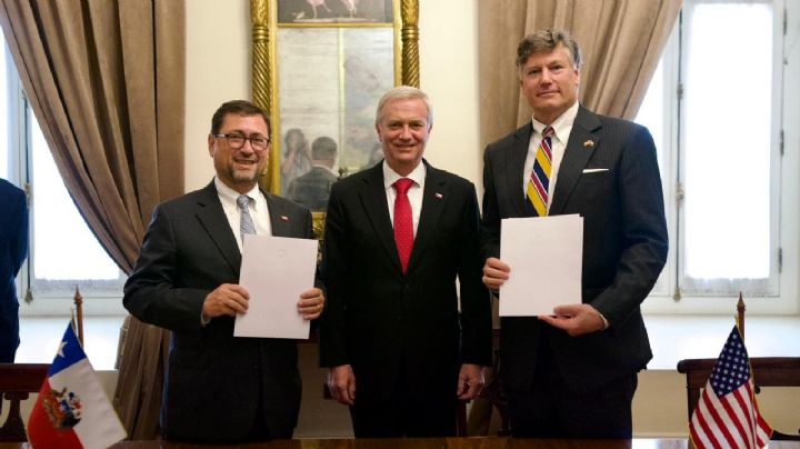 José Antonio  Kast firma su primer acuerdo internacional con EU y marca cercanía con Trump