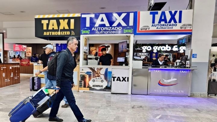 Taxis concesionados del AICM cuestan hasta el doble que Uber y taxis de la calle