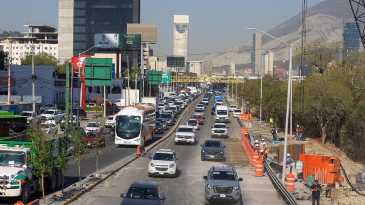 Reabre Monterrey carril exprés de Morones Prieto afectado por una obra Estatal