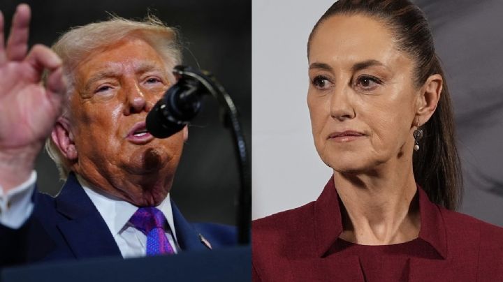 Sheinbaum responde a Trump por “narcogobierno”; Trump insiste en ayuda militar