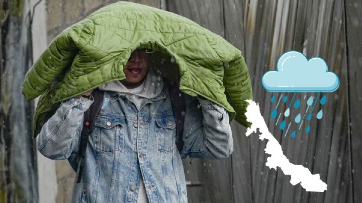 Estos municipios de Veracruz tendrán lluvias fuertes el lunes 16 y martes 17 de marzo por frente frío