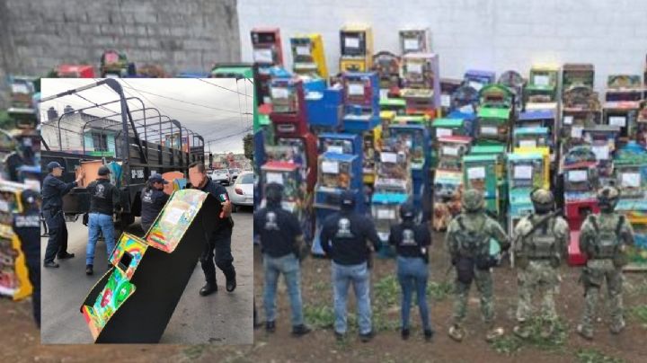 Aseguran 193 máquinas tragamonedas en 17 negocios de Córdoba, Veracruz