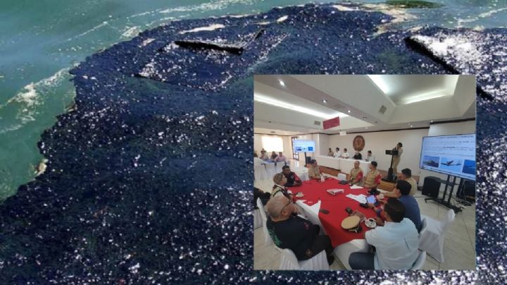 Marina refuerza limpieza en playas del sur de Veracruz por presencia de hidrocarburo