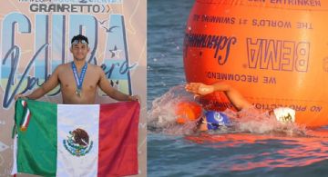 "La disciplina te lleva a ser grande”, Ramsés Miranda, veracruzano que nada en aguas abiertas