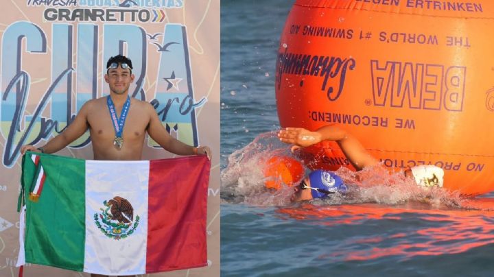 "La disciplina te lleva a ser grande”, Ramsés Miranda, veracruzano que nada en aguas abiertas