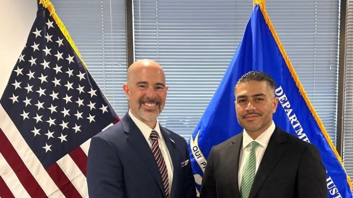 Harfuch se reúne con director de la DEA para reforzar cooperación contra el narcotráfico