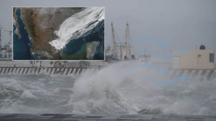 Norte rebasa los 120 km/h en Veracruz hoy 16 de marzo: así van las rachas máximas por frente frío