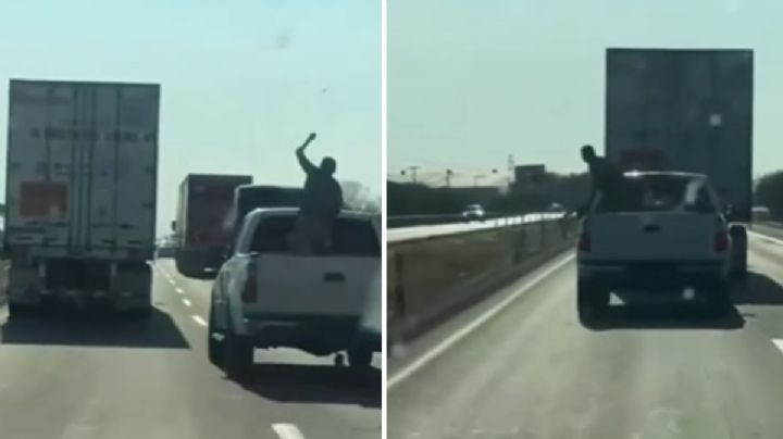Intentan asaltar tráiler en autopista Apaseo el Grande-Celaya /VIDEO