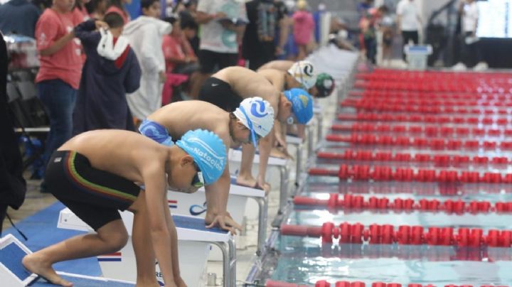 Tras una década se imponen nuevas marcas de natación en el Torneo Nuevos Valores