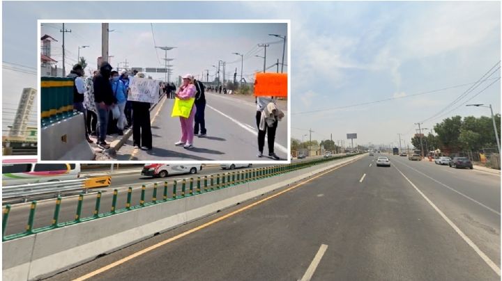 Bloqueo en la carretera México-Pachuca por padres de familia; así avanza la protesta