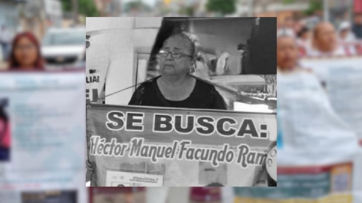Nachita murió sin encontrar a su hijo Héctor, desaparecido por la policía de Duarte en Coatzacoalcos